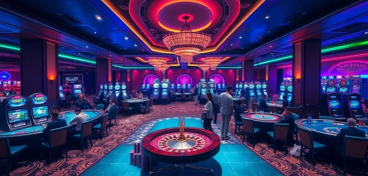 Experience the thrill of online gaming at https://gg88.work/, capturing the excitement of casino tables filled with eager players.