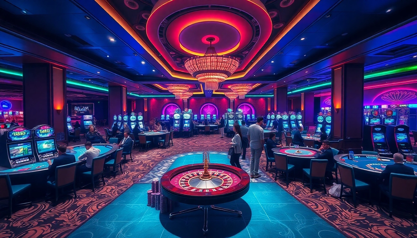 Experience the thrill of online gaming at https://gg88.work/, capturing the excitement of casino tables filled with eager players.