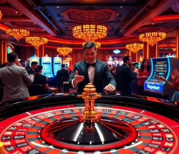 Experience the thrill of winning at haywin com with an exciting roulette table scene.