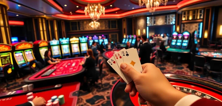 Experience the thrill of gambling at luxurious tables with nohu vibes in a vibrant casino.