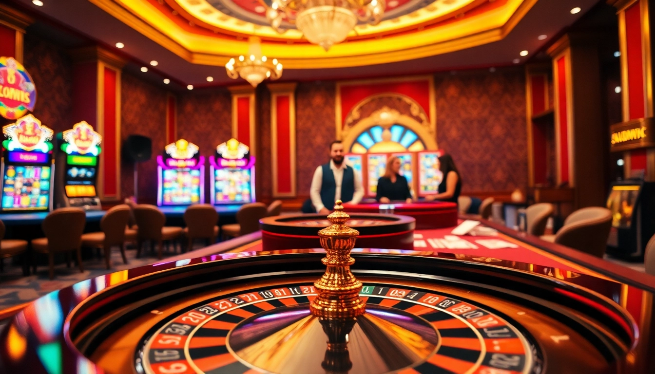 Experience thrilling gaming action at luckywin com with vibrant casino tables and engaging online elements.