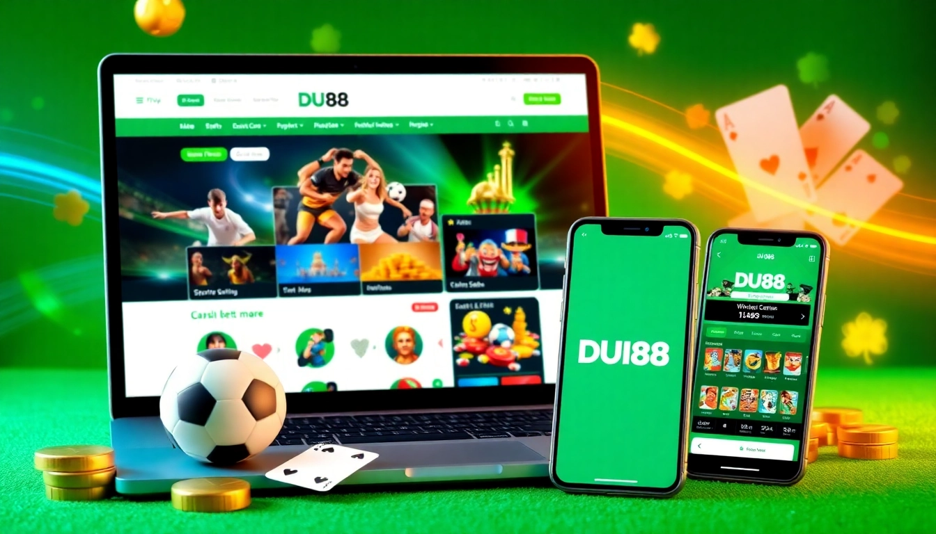 Discover the vibrant online betting experience at https://du88.cx/ featuring sports and casino games.