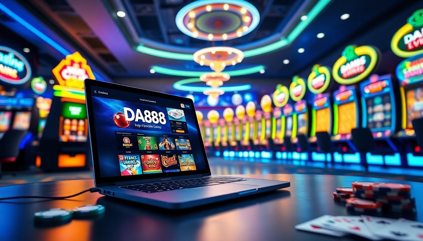 Experience excitement at https://da88.media/ with vibrant online gaming visuals and thrilling digital casino elements.