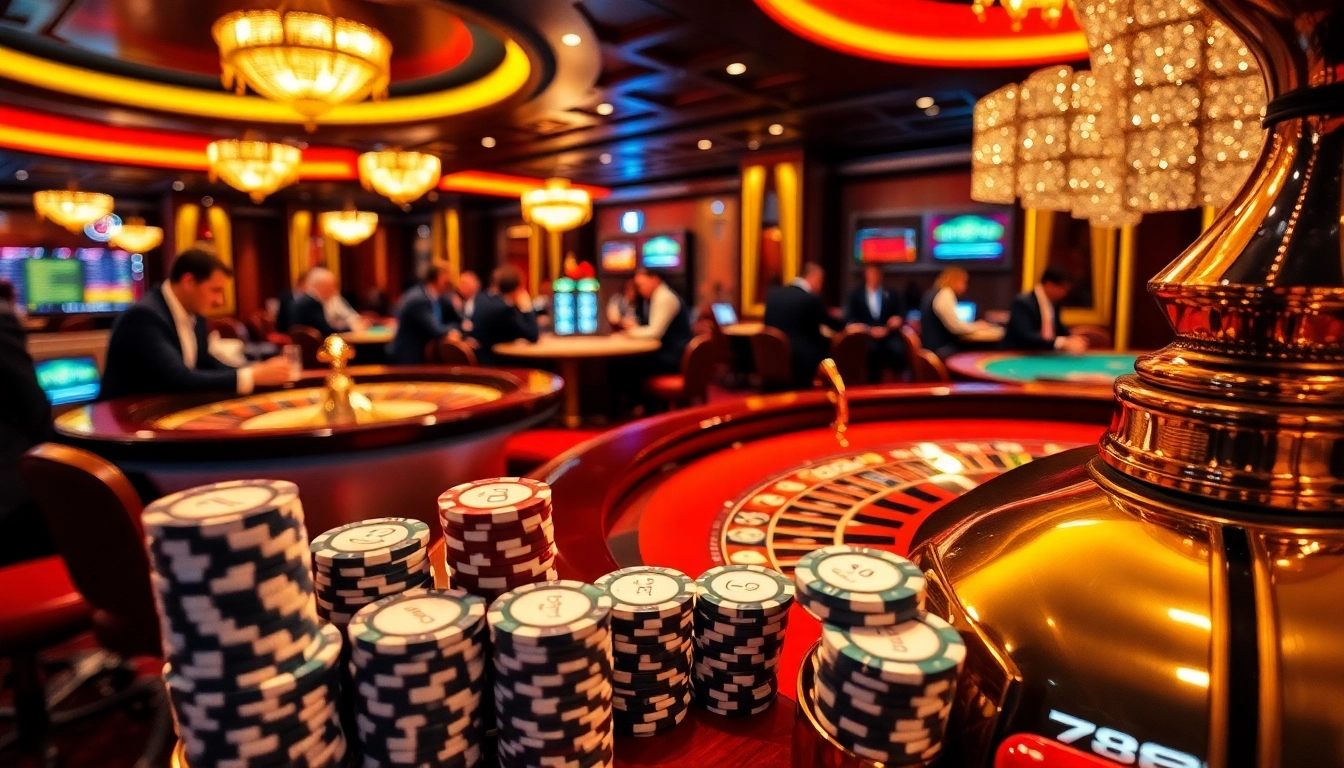 Players enjoying an exciting game of blackjack at 789BET casino.