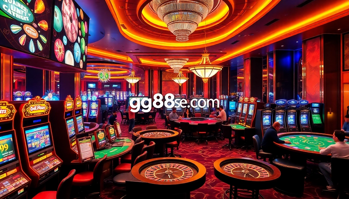 Experience the excitement of online gaming at gg88se.com with vibrant tables and thrilling slots.