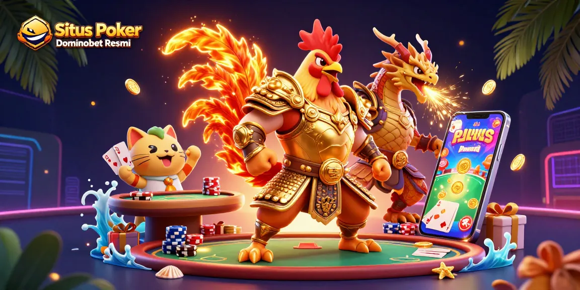 Engage in the action with Situs Poker Dominobet Resmi where vibrant poker gameplay and rewards shine brightly.
