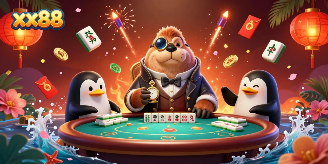 Engage in thrilling gameplay at xx88 with a lively underwater scene featuring a walrus and friends.