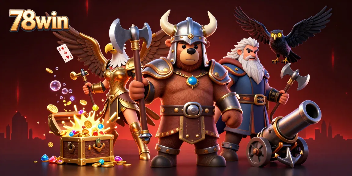 Engage with the dynamic 78win casino scene featuring thrilling underwater treasures and vibrant gaming elements.